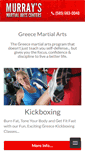 Mobile Screenshot of martialartsgreece.com