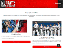 Tablet Screenshot of martialartsgreece.com